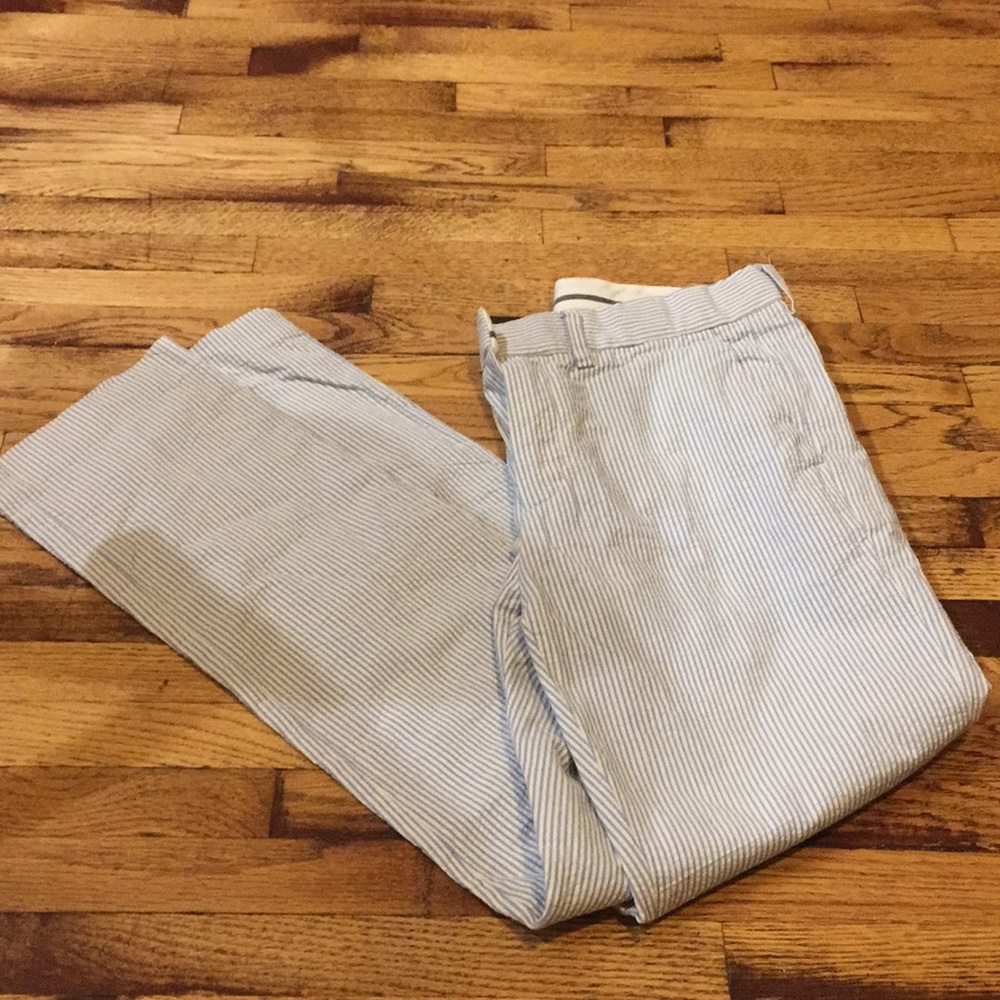 Crewcut seersucker pants